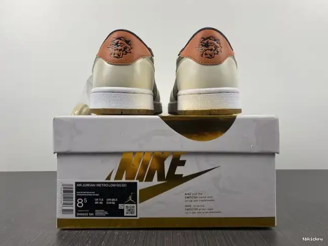Reps TBkick DH6932-100 Jordan Low 1 Tiger of OG Year Air the 0525